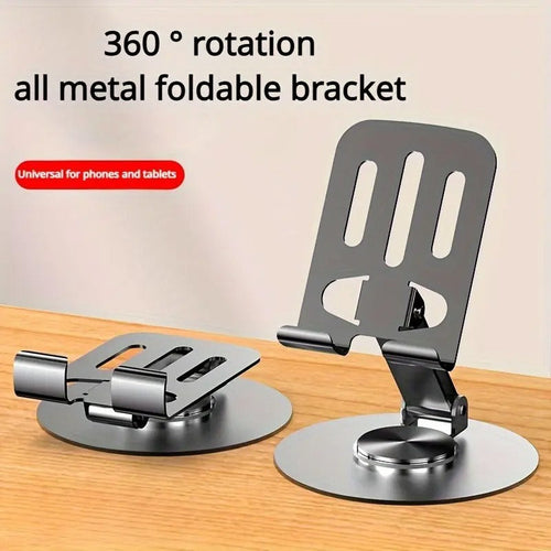 Adjustable Rotating Anti-Slip Metal Phone Stand
